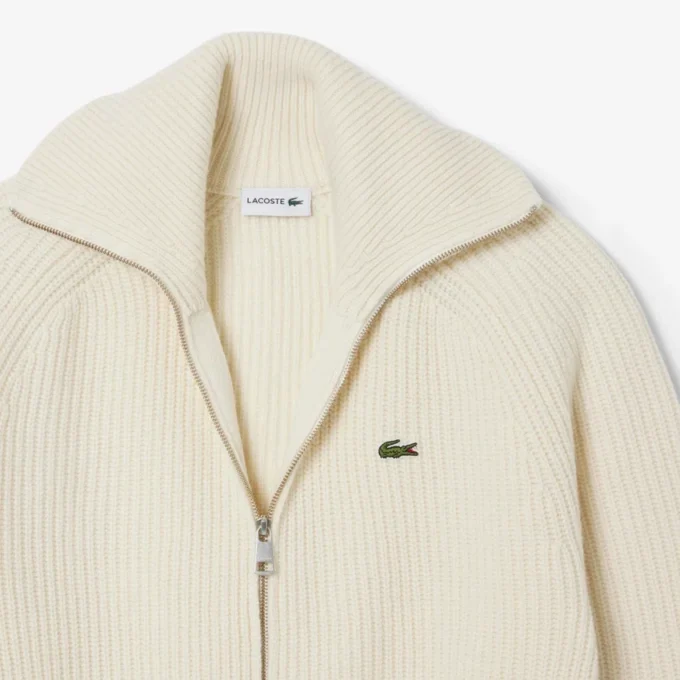 Men’s Wool Zip-Up Sweater