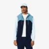 Men’s Zip-Up Colorblock Hoodie