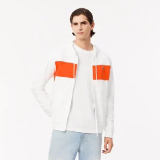 Men’s Zip-Up Colorblock Hoodie