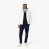 Men’s Zip-Up Colorblock Hoodie