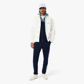 Men’s Zip-Up Colorblock Hoodie