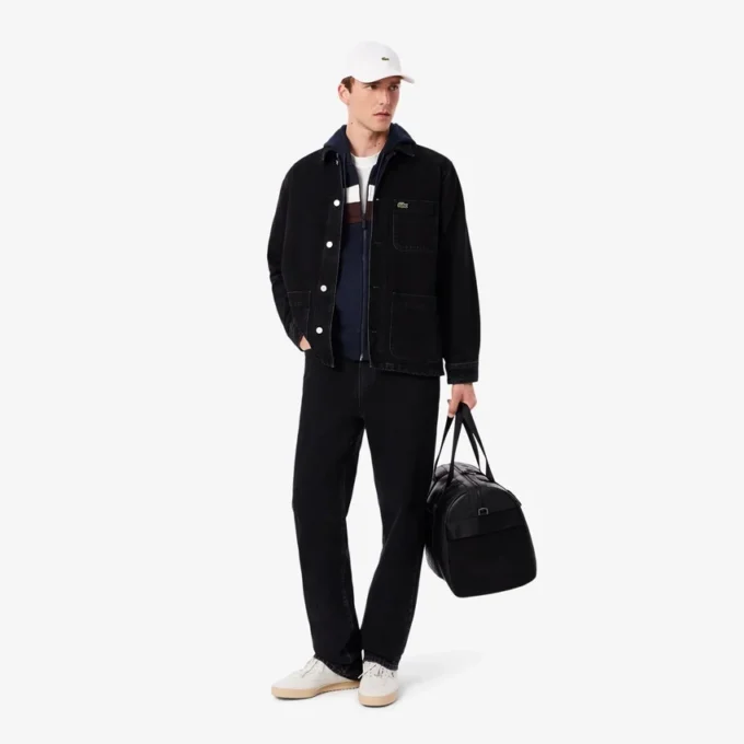 Men’s Zip-Up Colorblock Hoodie