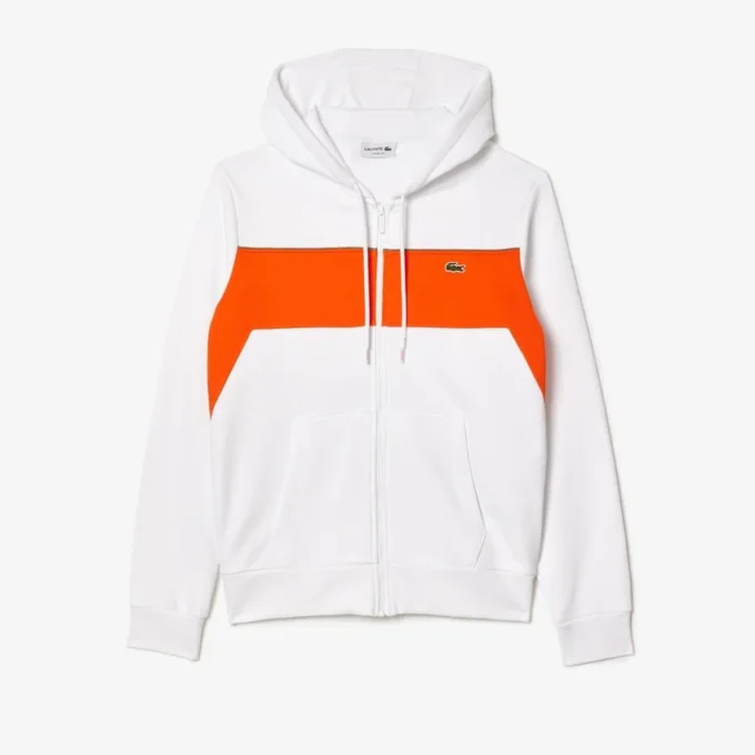 Men’s Zip-Up Colorblock Hoodie