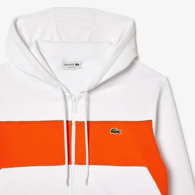 Men’s Zip-Up Colorblock Hoodie