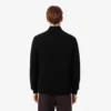Men’s Zip-Up High-Neck Cotton Sweater