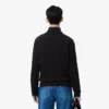 Men’s Zip-Up High-Neck Cotton Sweater