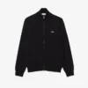 Men’s Zip-Up High-Neck Cotton Sweater