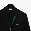 Men’s Zip-Up High-Neck Cotton Sweater