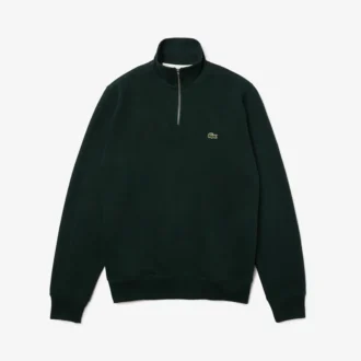 Men’s Zip-Up High-Neck Sweatshirt