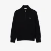 Men’s Zip-Up High-Neck Wool Sweater