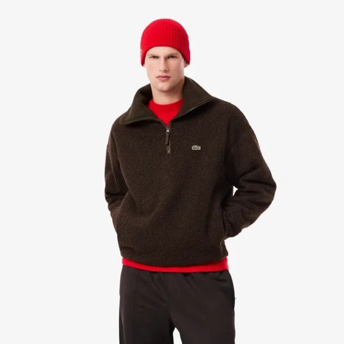 Men’s Zip-Up Polar Fleece Sweatshirt