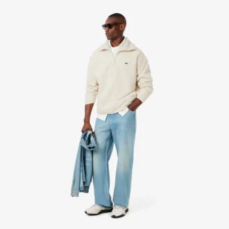 Men’s Zip-Up Polar Fleece Sweatshirt