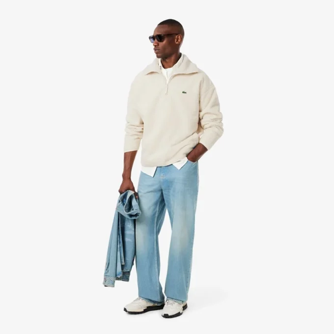 Men’s Zip-Up Polar Fleece Sweatshirt