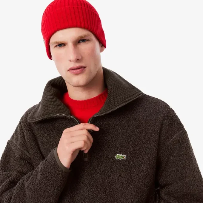 Men’s Zip-Up Polar Fleece Sweatshirt