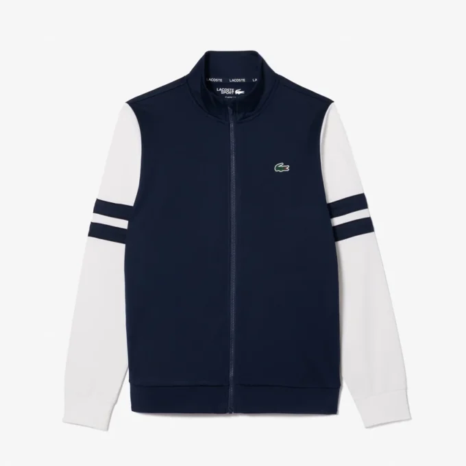 Men’s Zip-Up Stretch Tennis Sweatshirt