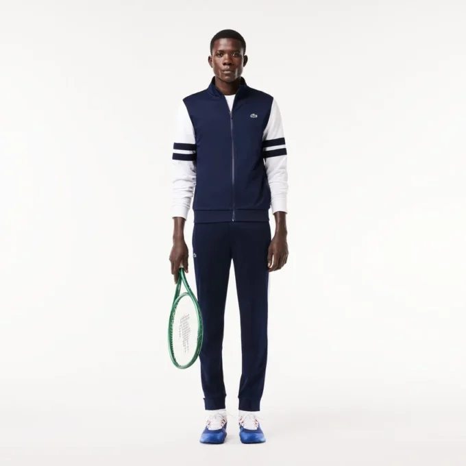 Men’s Zip-Up Stretch Tennis Sweatshirt