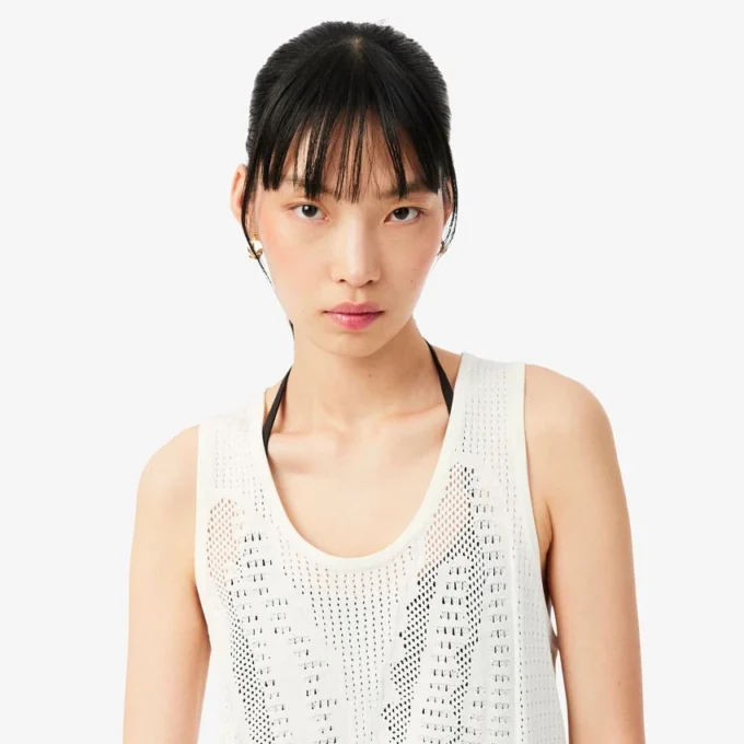 Mesh Crochet Tank Top