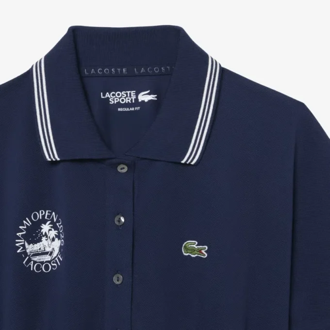 Miami Open Edition Polo Collar Dress