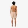 Mid Length Crocodile Print Swim Trunks