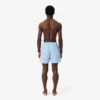 Mid Length Monogram Print Swim Trunks