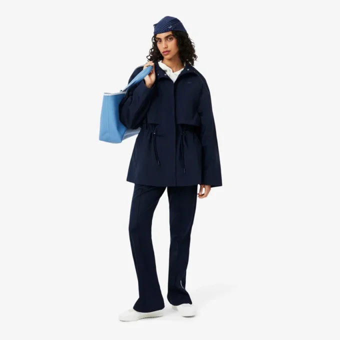 Mid Length Water-Repellent Oversized Parka