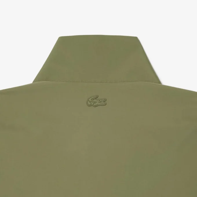 Mid-Length Water-Repellent Windbreaker Jacket