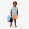 Monochromatic Lined Swim Trunks