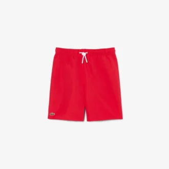 Monochromatic Lined Swim Trunks