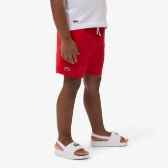 Monochromatic Lined Swim Trunks