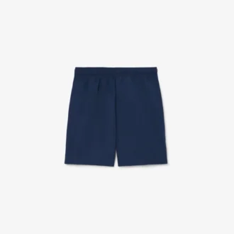 Monochromatic Lined Swim Trunks