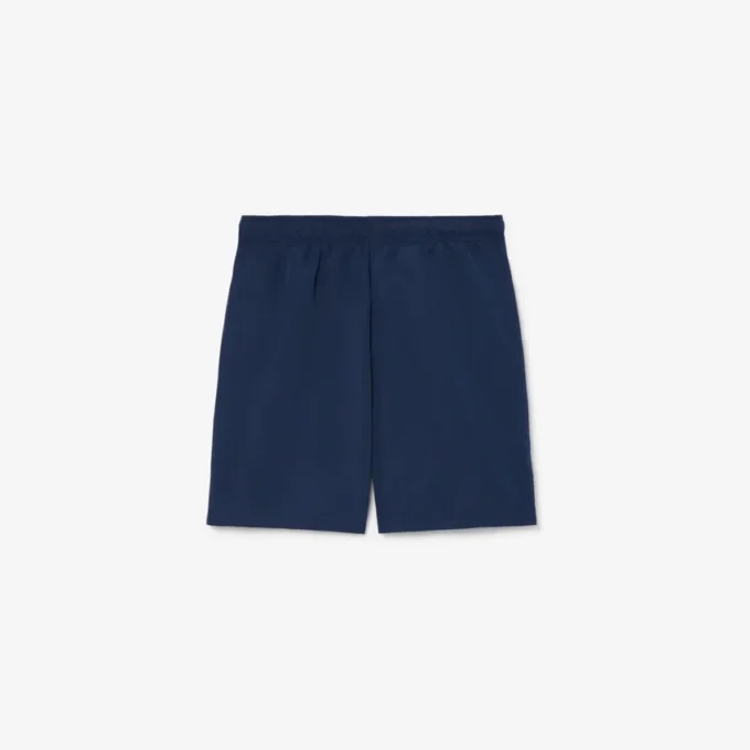 Monochromatic Lined Swim Trunks