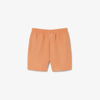 Monochromatic Lined Swim Trunks