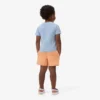 Monochromatic Lined Swim Trunks