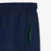 Monochromatic Lined Swim Trunks