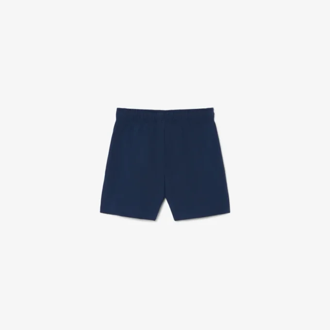 Monochromatic Lined Swim Trunks