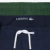 Monochromatic Lined Swim Trunks