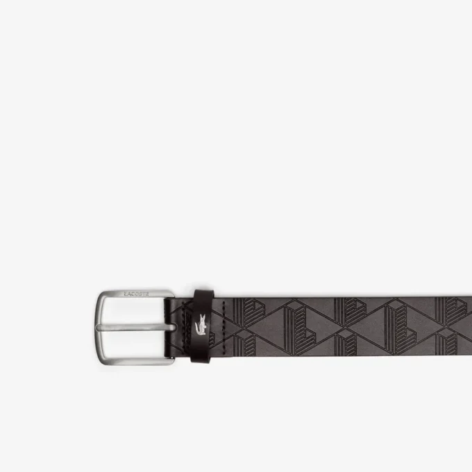 Monogram Leather Belt
