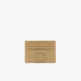 Monogram Leather Card Holder