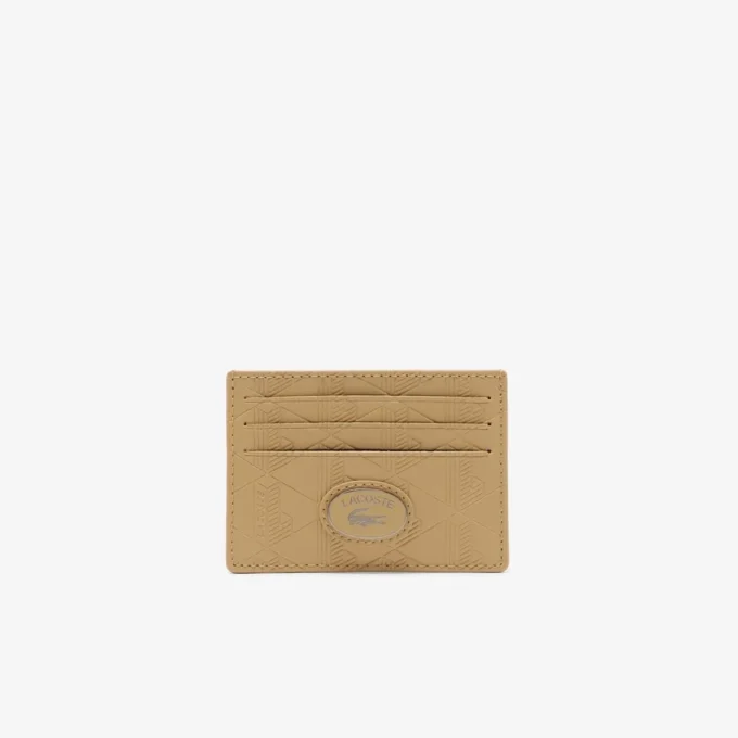 Monogram Leather Card Holder