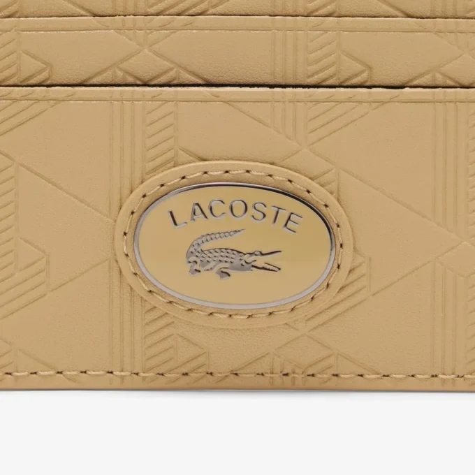 Monogram Leather Card Holder