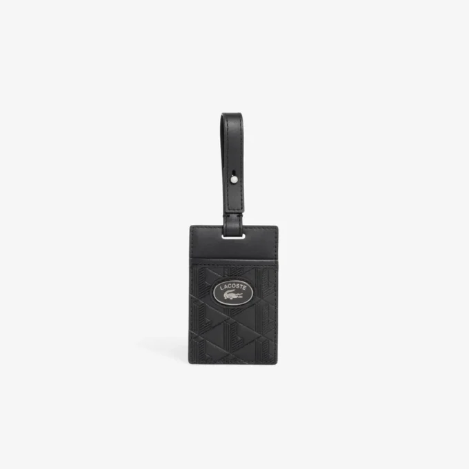 Monogram Leather Tag