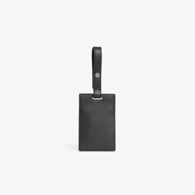Monogram Leather Tag