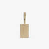 Monogram Leather Tag