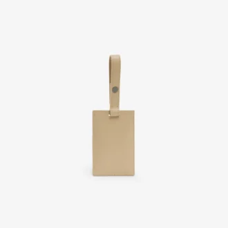 Monogram Leather Tag