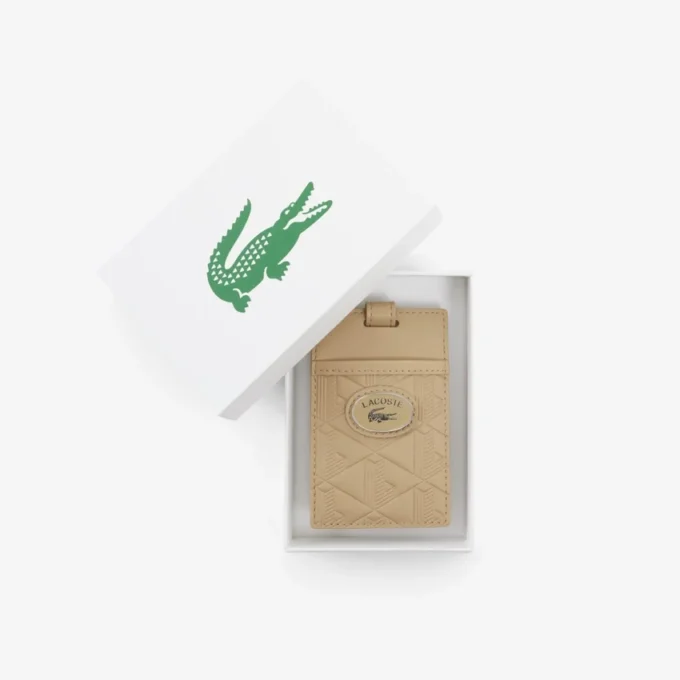 Monogram Leather Tag
