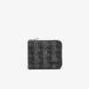 Monogram Zip Billfold