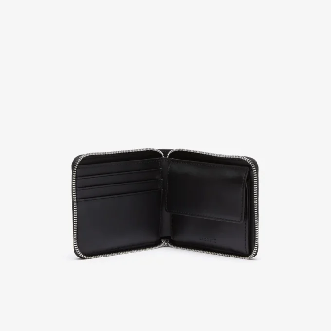 Monogram Zip Billfold