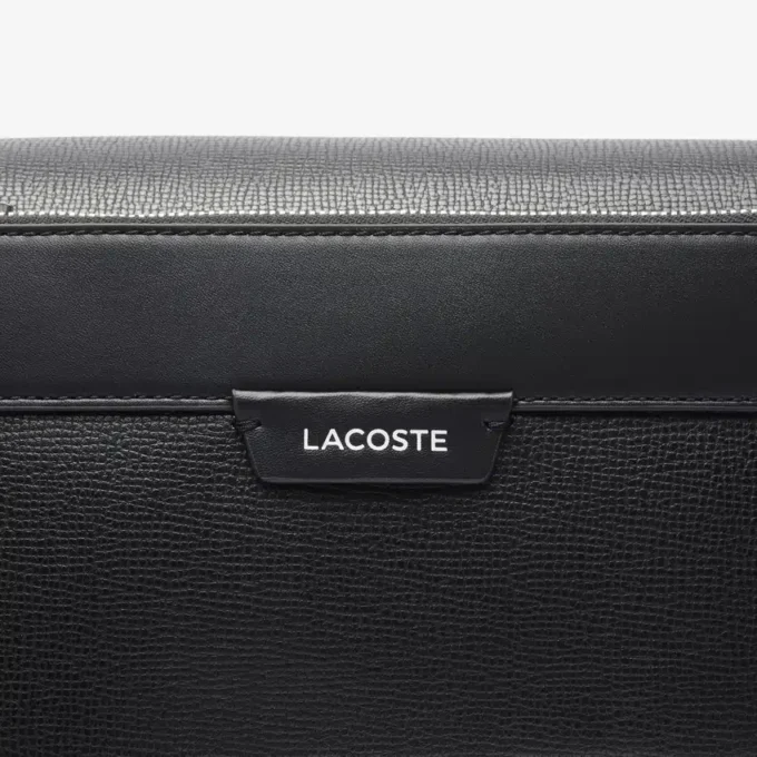 Ossian Flap Close Leather Satchel