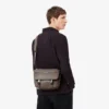 Ossian Flap Close Leather Satchel