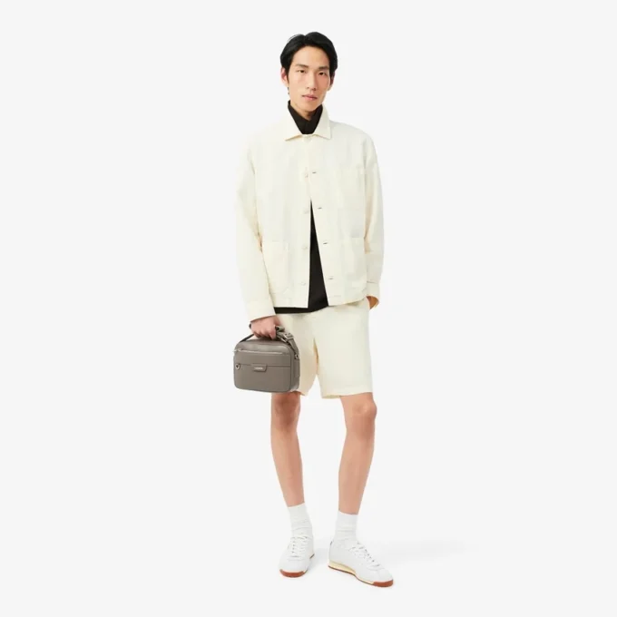 Ossian Leather Reporter Bag